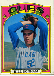 1972 Topps Baseball Cards      029B     Bill Bonham Green